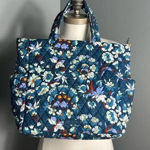 Vera Bradley Medium Top zip Tote Bag - NWOT